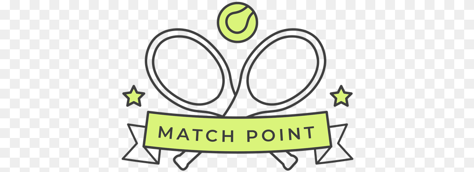 Match Point Racket Ball Star Colored Badge Sticker 100th Day Crown Printable, Sport, Tennis, Tennis Ball, Symbol Free Png