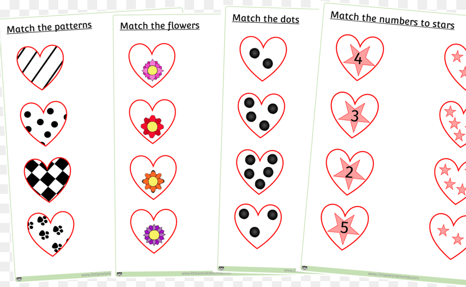Match The Heart Sheets Heart Png
