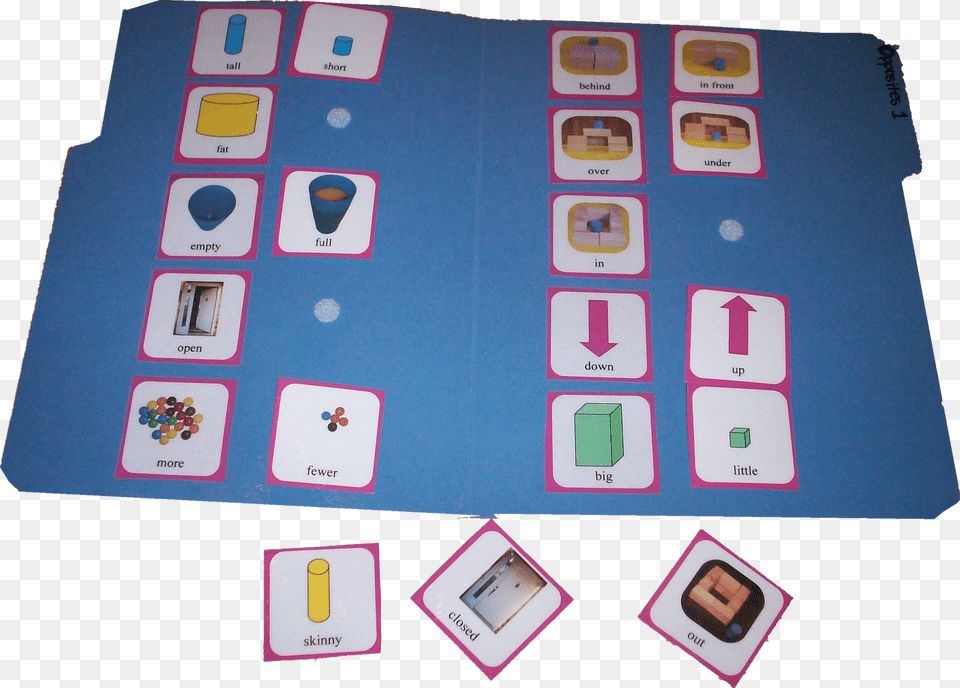 Match The Opposites Speech Therapy Matching Games Free Png