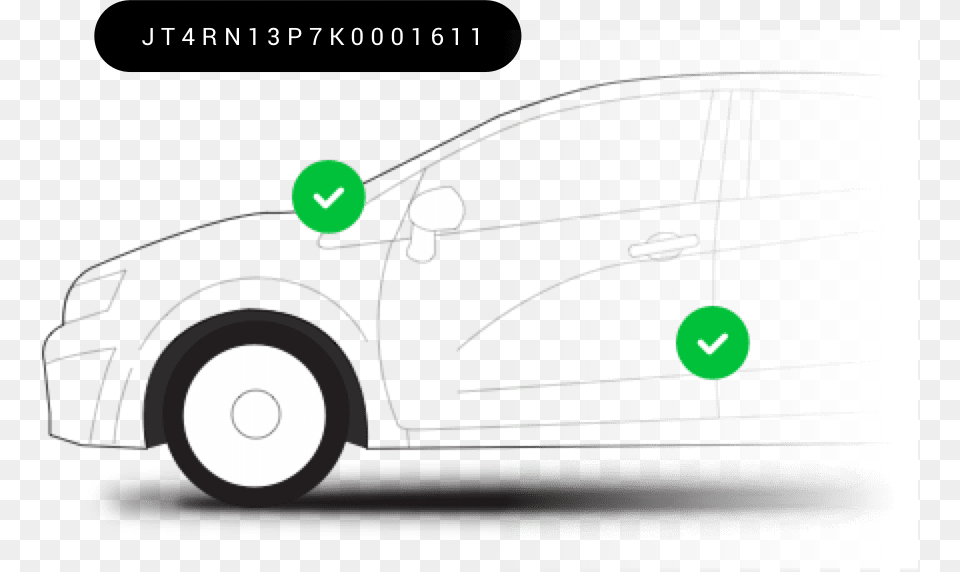 Match This Number To The One Found On The Original City Car, Wheel, Machine, Plant, Device Free Png Download