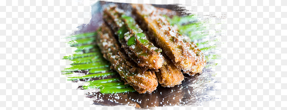 Matcha Churros Alphanova 2017 11 22t10 Churro, Food, Food Presentation, Meat, Pork Free Png