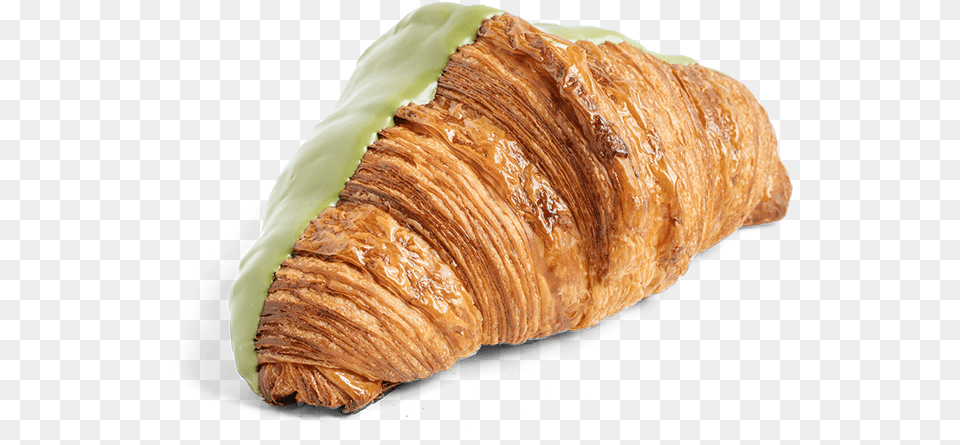 Matcha Croissant 4 Danish Pastry, Food Free Transparent Png