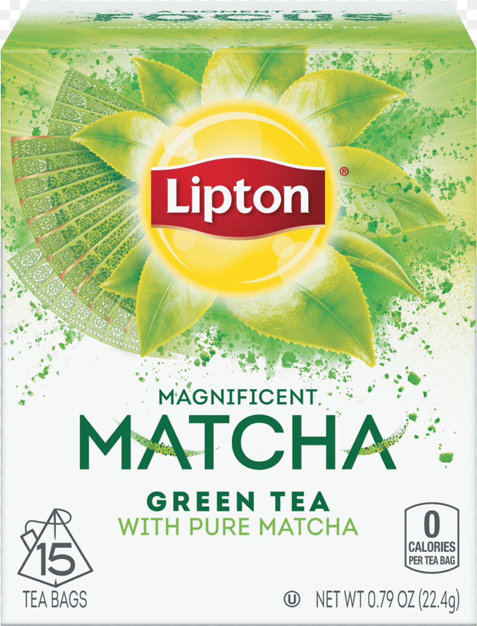 Matcha Green Tea Lipton Matcha Green Tea, Advertisement, Poster, Beverage, Plant Free Png Download