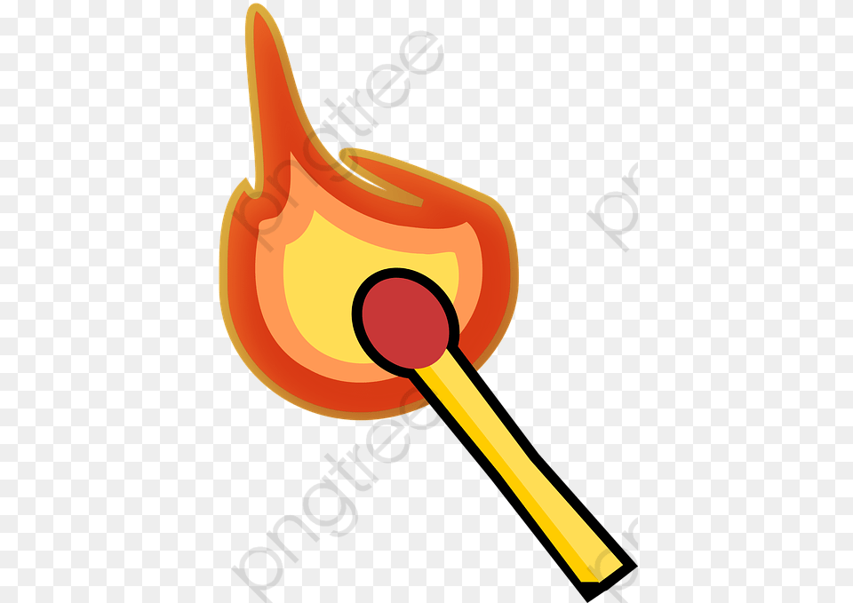 Matches Burn Fire Match Clipart, Cutlery, Spoon, Food, Sweets Png Image