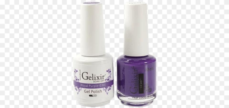 Matching Color Soak Off Gel Gelixir Cadmium Red, Cosmetics, Nail Polish, Bottle, Shaker Free Transparent Png