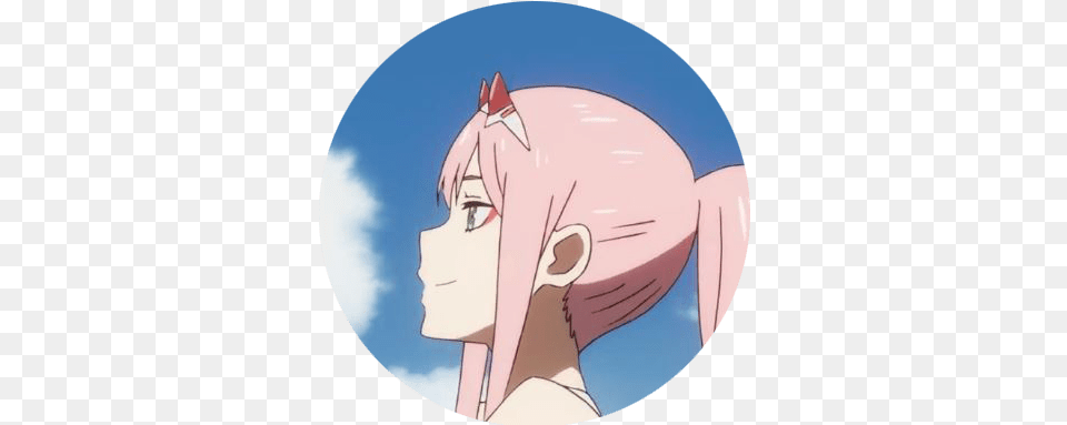 Matching Icons Couple Picture Aesthetic Darling In The Franxx Couple Profile, Book, Comics, Photography, Publication Free Png