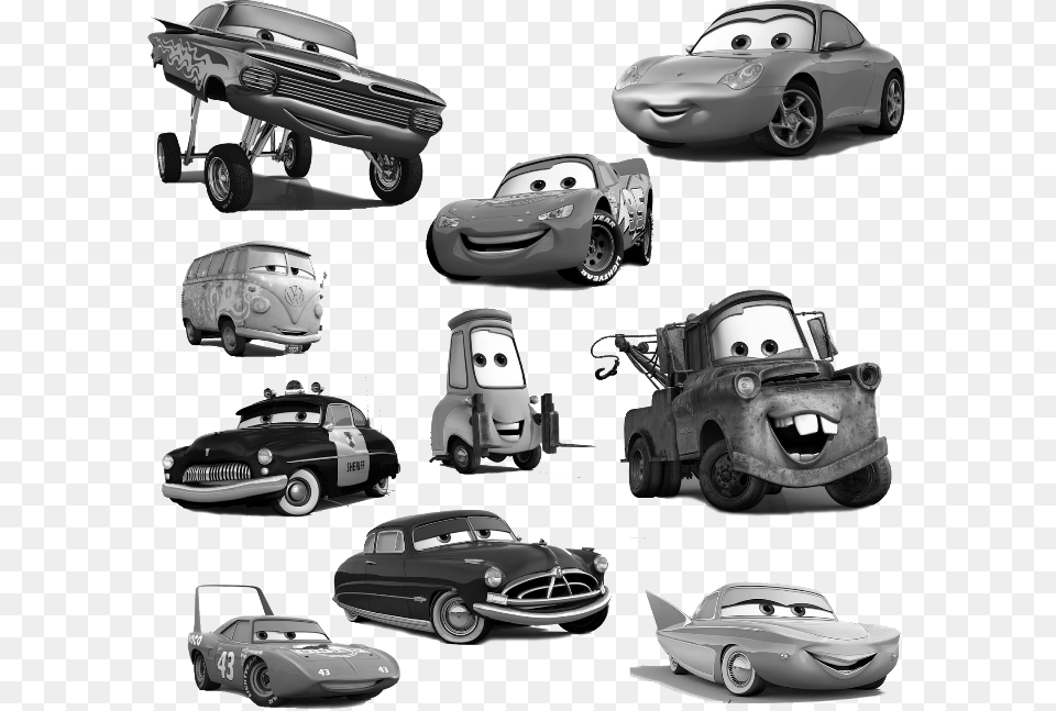 Mater Cars Edible Cake Image Topper, Alloy Wheel, Vehicle, Transportation, Tire Free Png