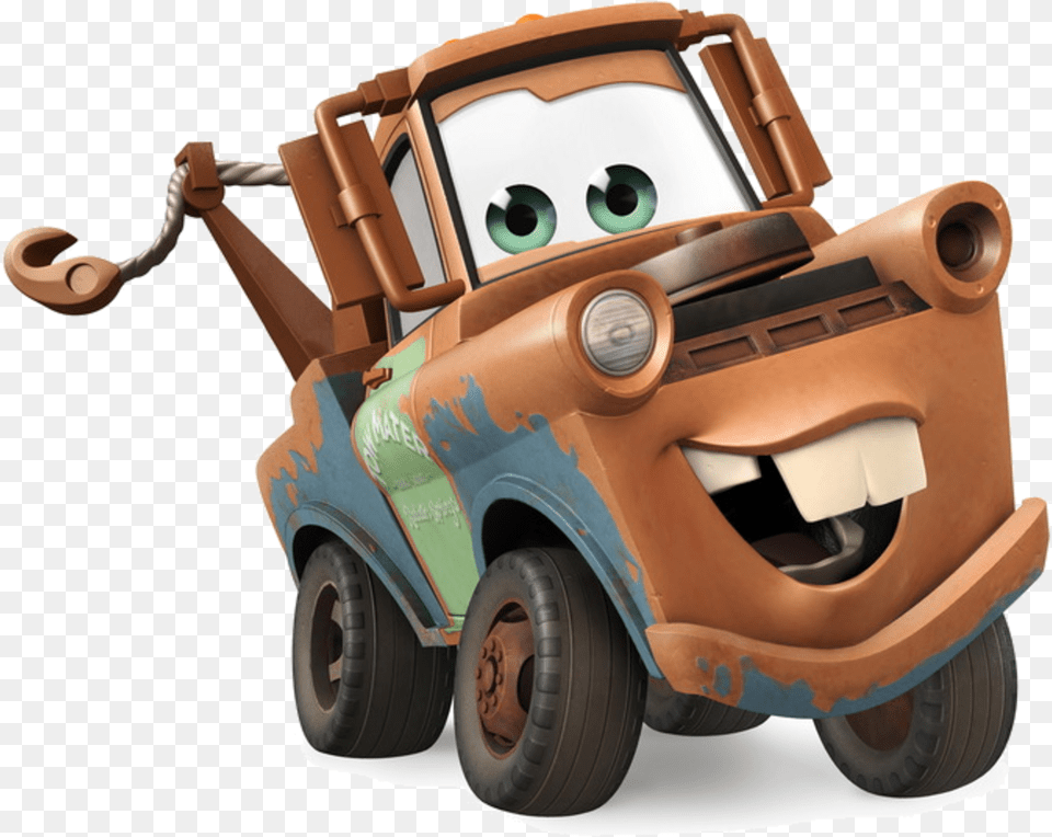 Mater Disney Infinity Render Disney Infinity Mater, Machine, Wheel, Car, Transportation Free Png Download
