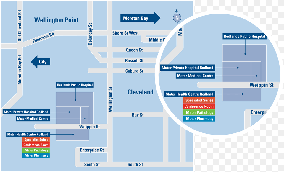 Mater Private Hospital Redland Weippin Street Cleveland Diagram, Disk Free Transparent Png