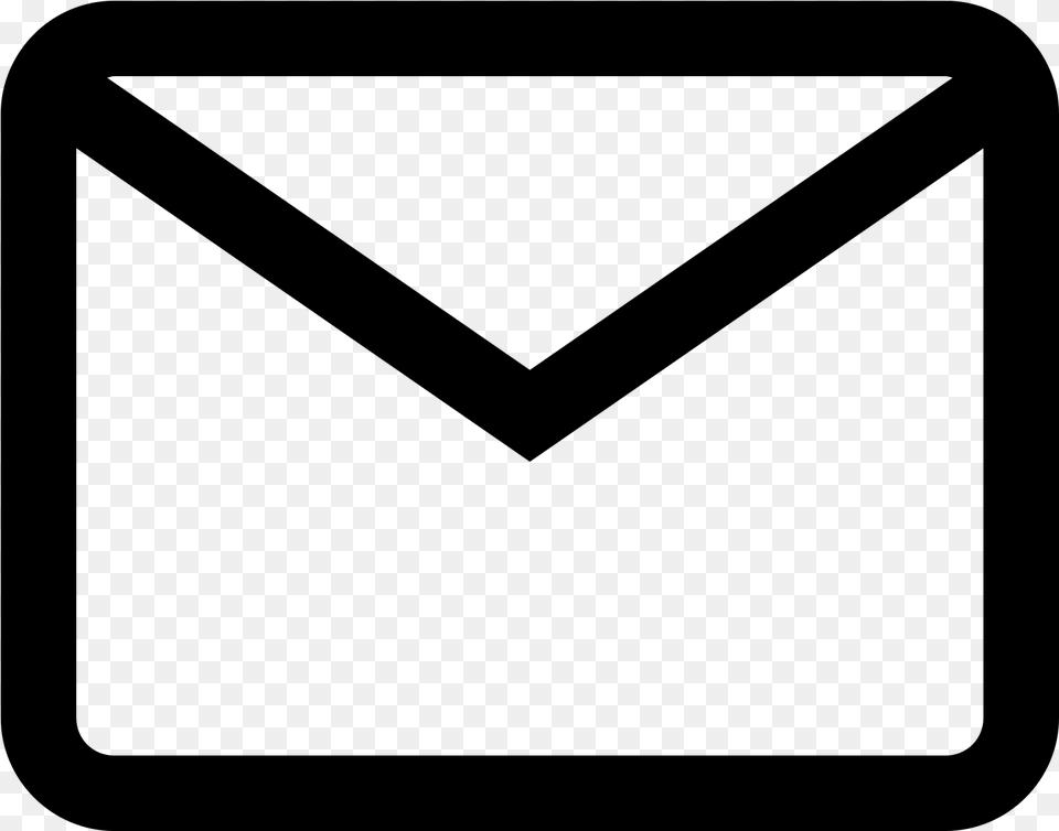 Material Design Mail Icon Download, Gray Png Image