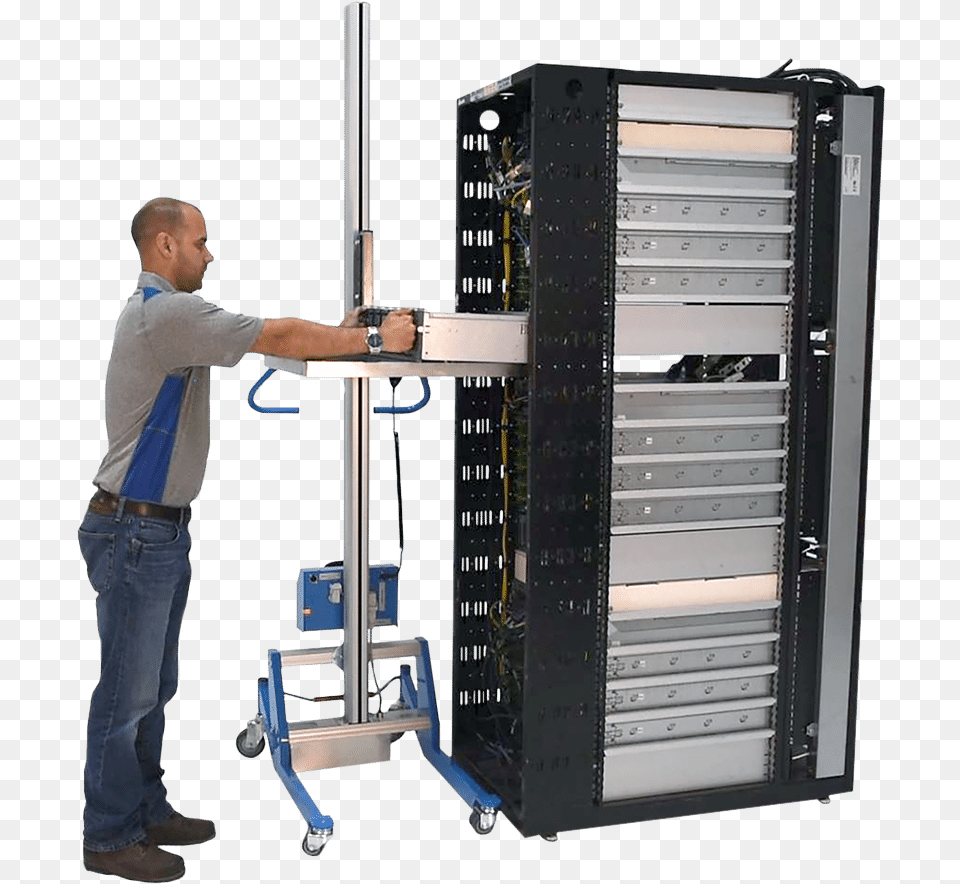 Material Handling Safety Server Rack, Computer, Electronics, Hardware, Adult Free Png Download