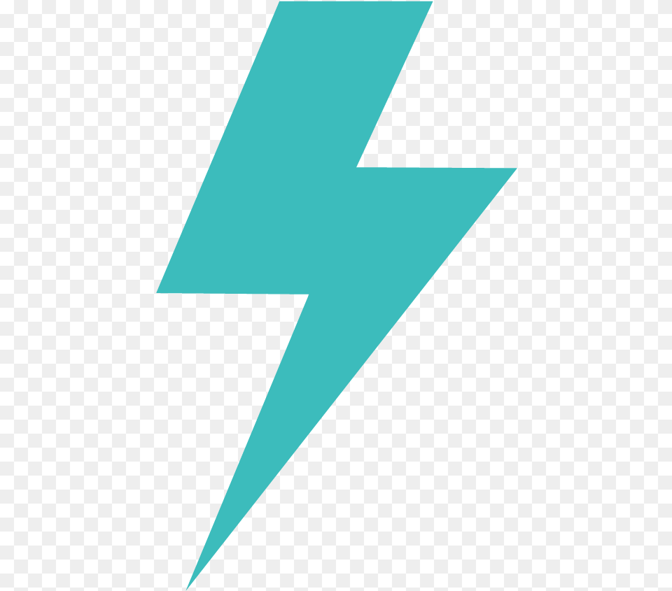 Material Icon Lightning Slope, Triangle Free Png