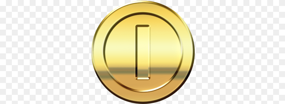 Material Reflections Mario Coin Texture, Gold, Disk Png