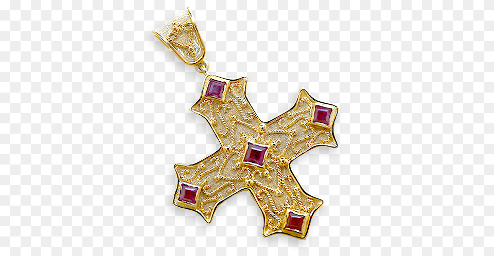 Materials 18k Gold And Your Choice Of Stone Jewellery, Accessories, Pendant, Jewelry, Cross Png Image