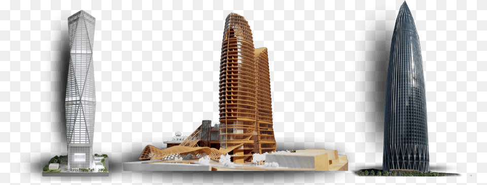 Materials Of Architectural Models Best Architectural Models Of All Time, Architecture, Skyscraper, Housing, High Rise Free Png Download