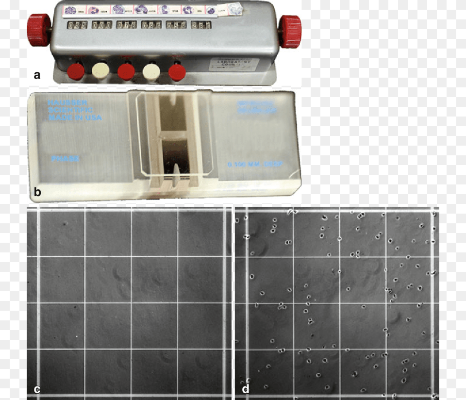 Materials Required For Counting Cells Using A Hemocytometer Machine Free Transparent Png