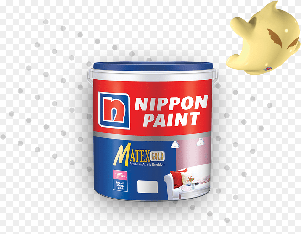 Matex Gold 20 Ltr Nippon Paint Spotless Nxt, Paint Container, Can, Tin Free Transparent Png