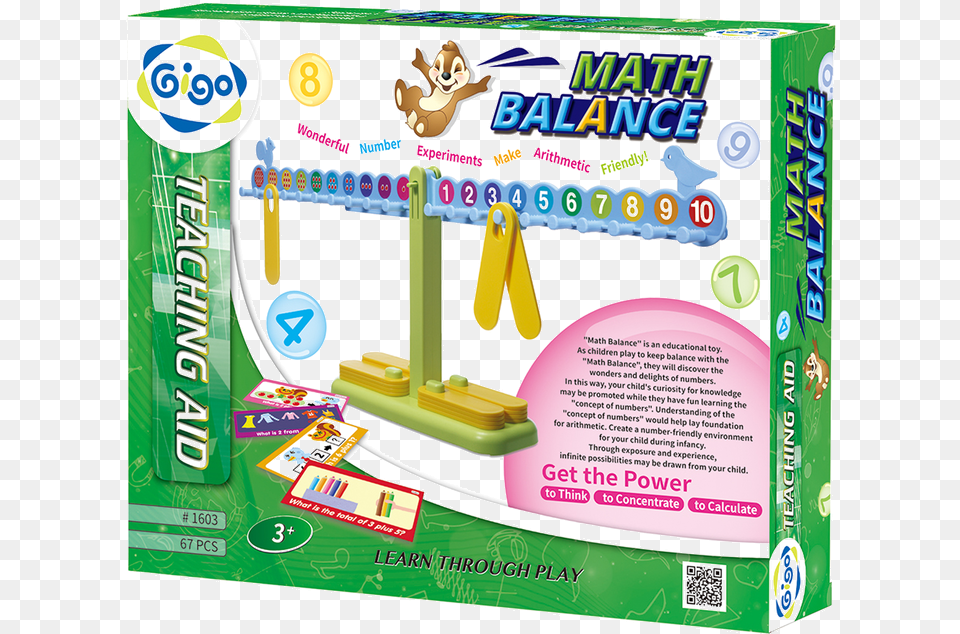 Math Balance U2013 Gigotoys Playset, Ball, Qr Code, Sport, Tennis Png Image