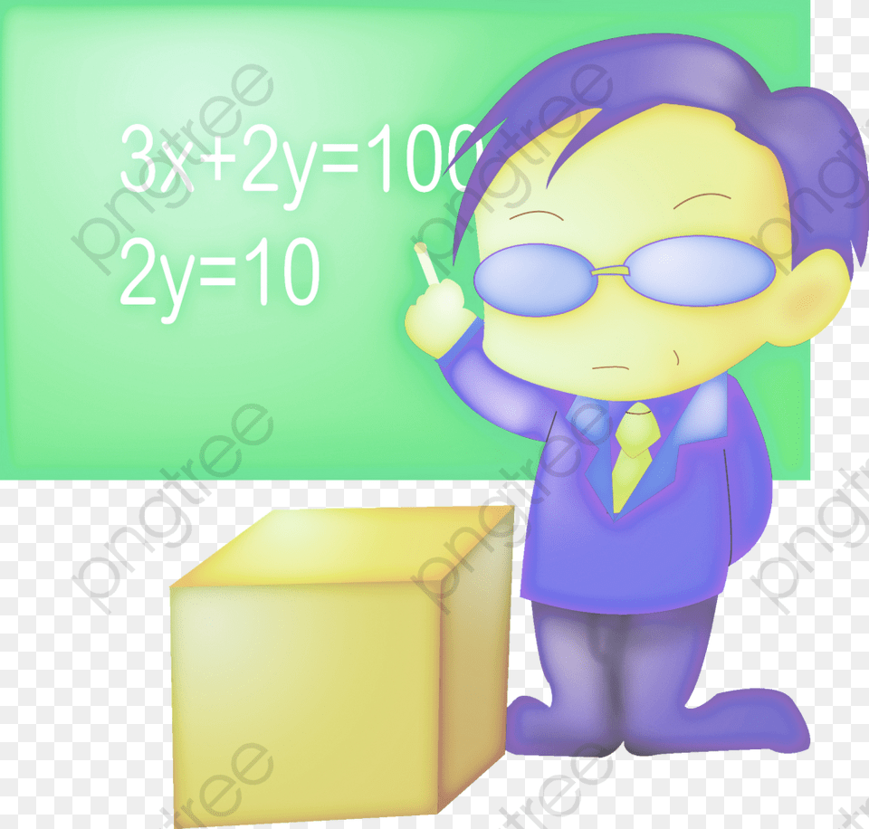 Math Class, Baby, Person, Box, Face Png Image