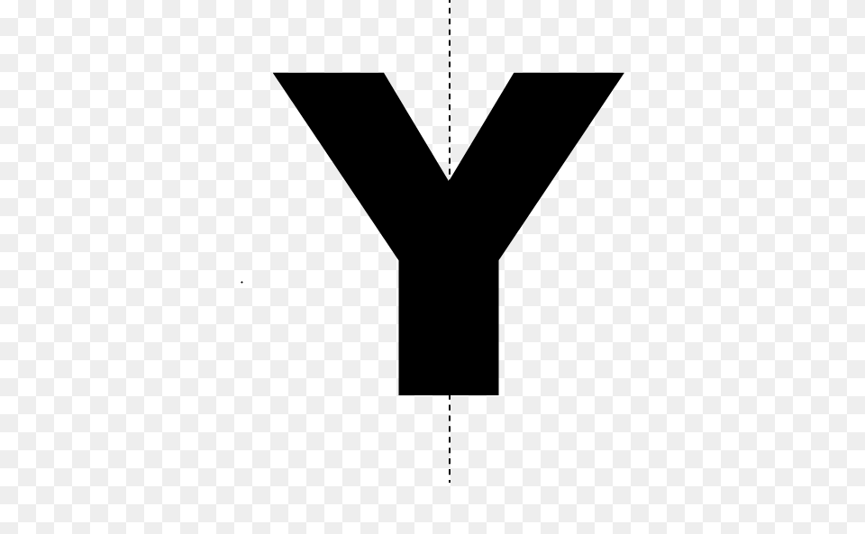 Math Clip Art Bilateral Symmetry Of The Letter Y, Gray Png
