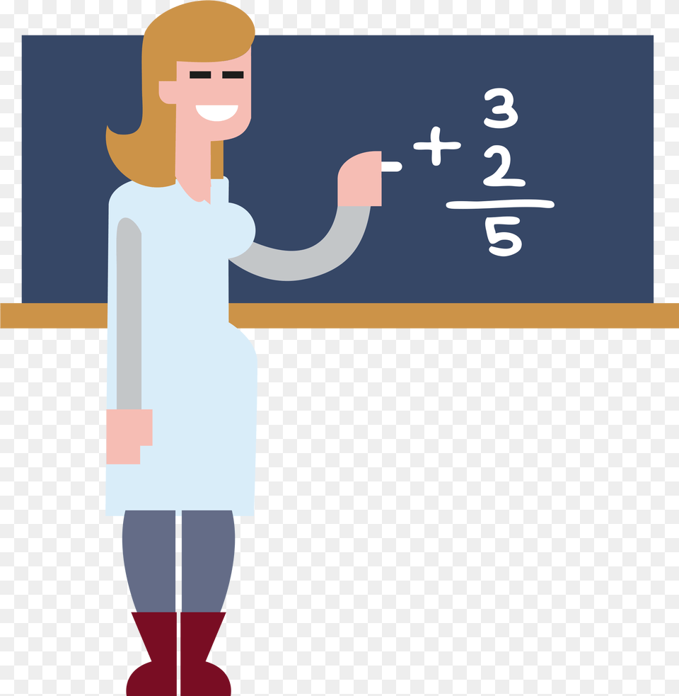 Math Clipart Teacher Math Teacher, Person, Face, Head, Text Free Png