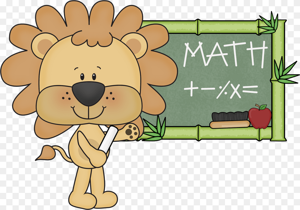 Math Clipart Transparent Animal Pictures Animal Math Clipart, Blackboard Png Image