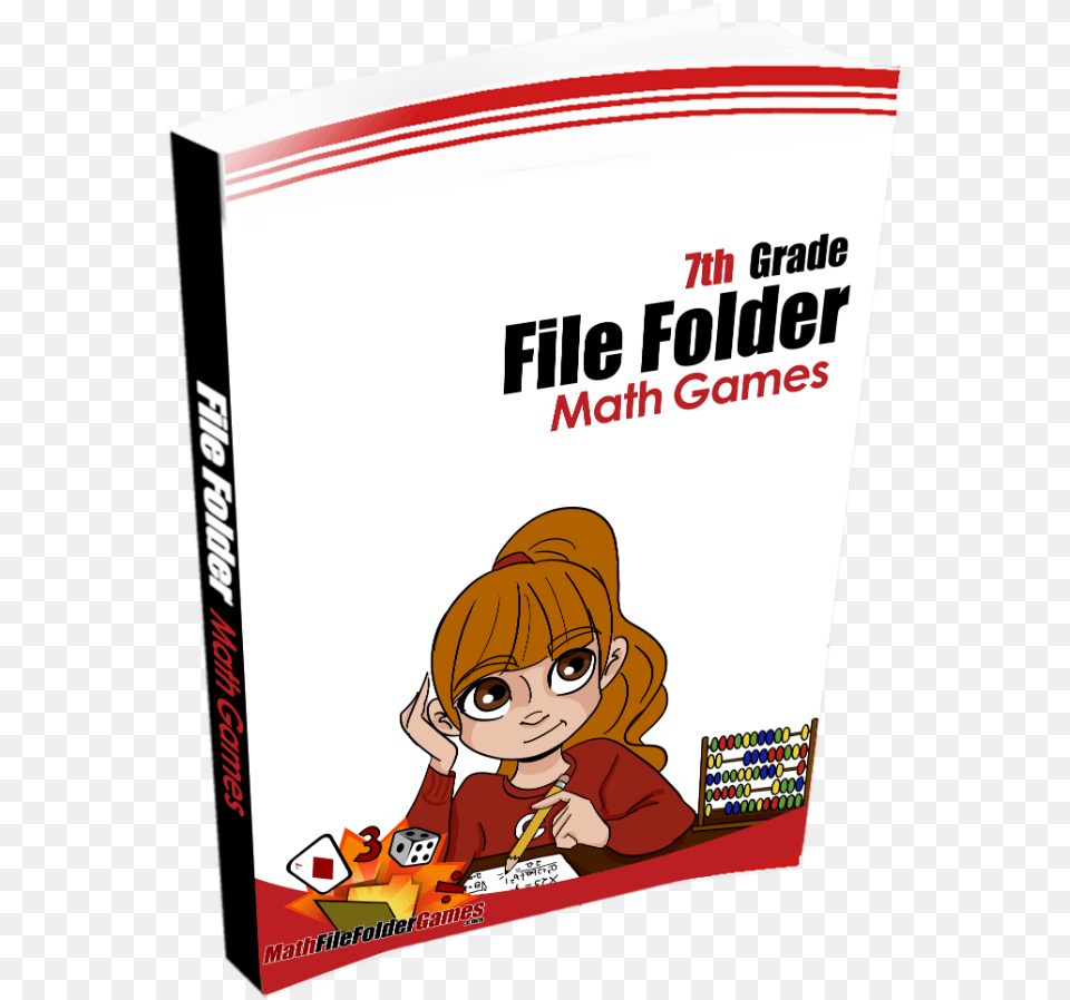 Math File Folder Games By Justin Holladay, Book, Publication, Baby, Person Png Image