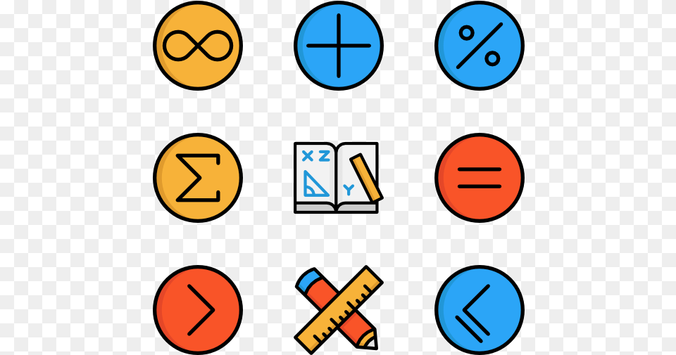 Math Symbols Mathematics, Symbol, Number, Text, Gas Pump Free Png