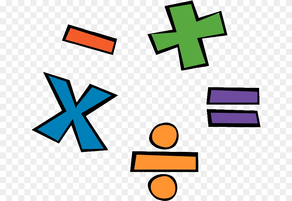 Mathematics Cartoon Division Clip Art Math Symbols Free Png