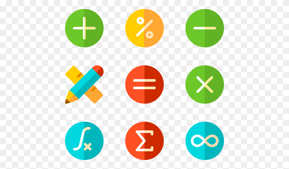Mathematics Symbols Clip Art, Symbol, Number, Text, Cross Free Png