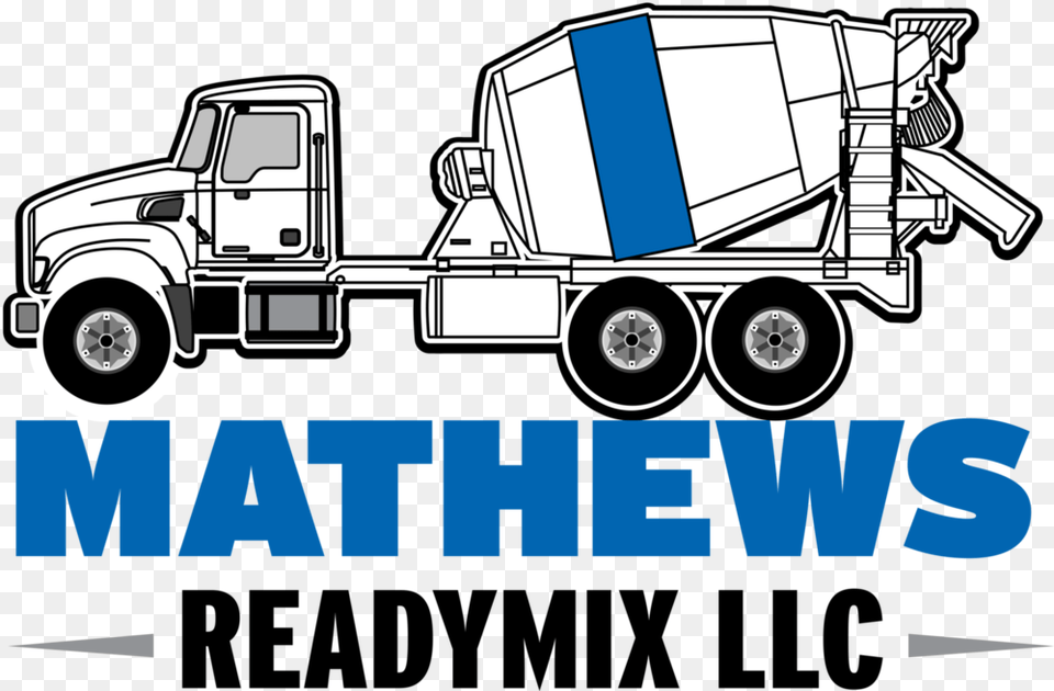 Mathews Readymix Llc Icon For Sale, Trailer Truck, Transportation, Truck, Vehicle Free Png