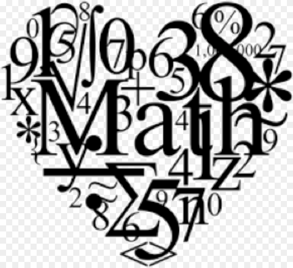 Maths Drawing At Getdrawings Math Clipart Black And White, Text, Art Free Png Download