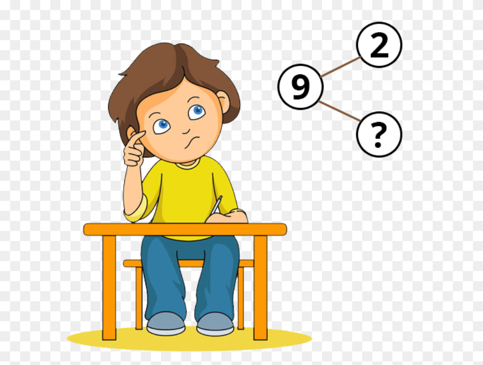 Maths In Critical Reasoning, Baby, Person, Sitting, Face Png Image