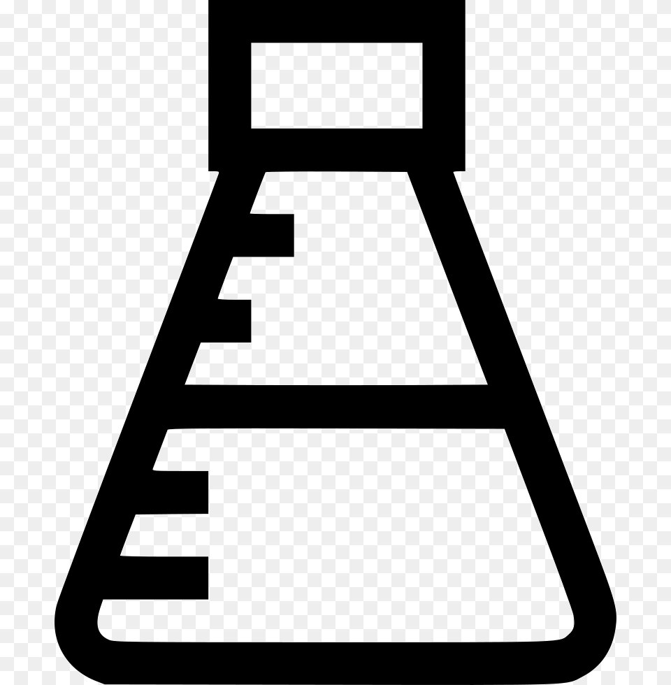 Maths Science Test Tube Lab Knowledge Education Icon Free, First Aid, Triangle Png