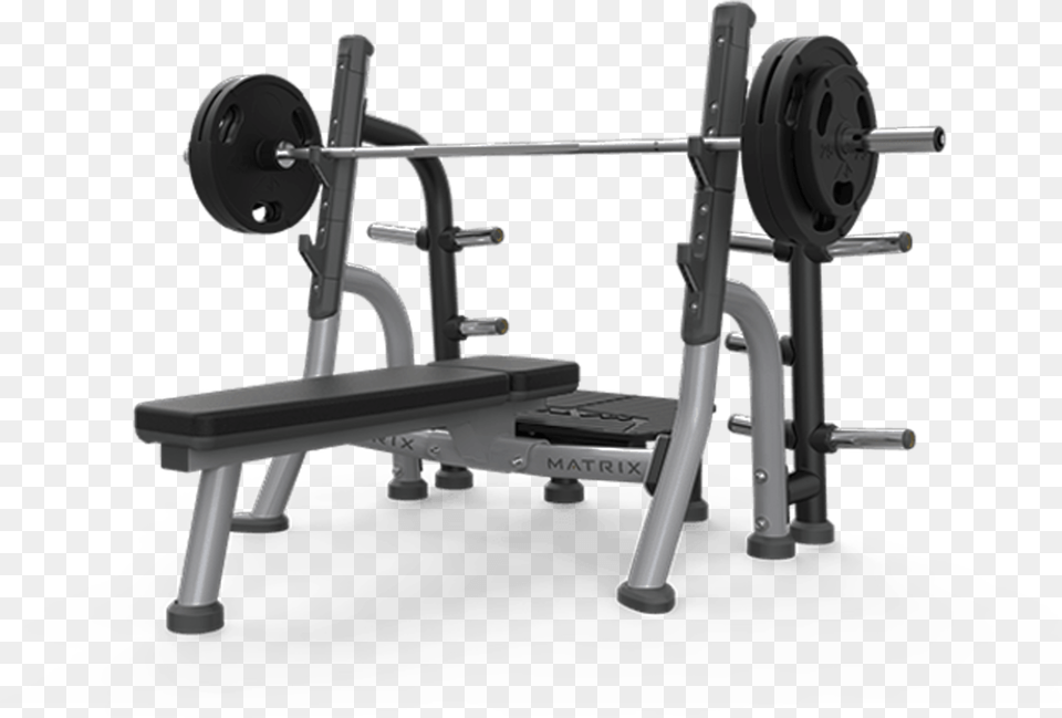 Matrix Magnum Breaker Olympic Flat Bench, Fitness, Gym, Sport, Working Out Png Image
