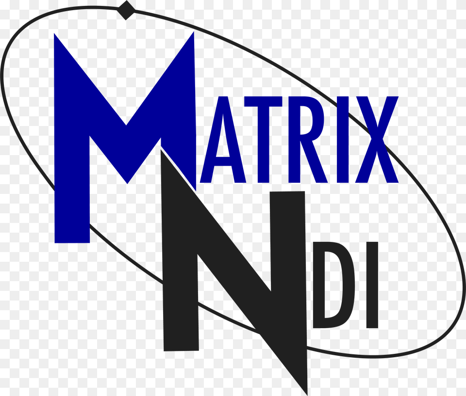 Matrix Ndi Logo, Text Free Transparent Png