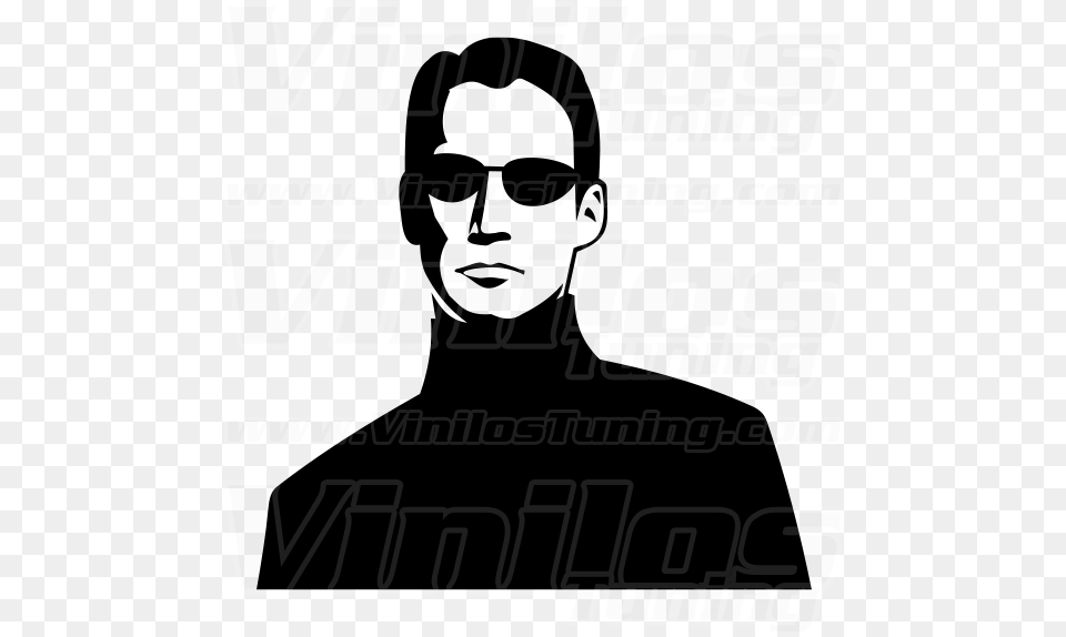 Matrix Neo Face Matrix Neo Drawing Easy, Text, Scoreboard, Letter Free Png