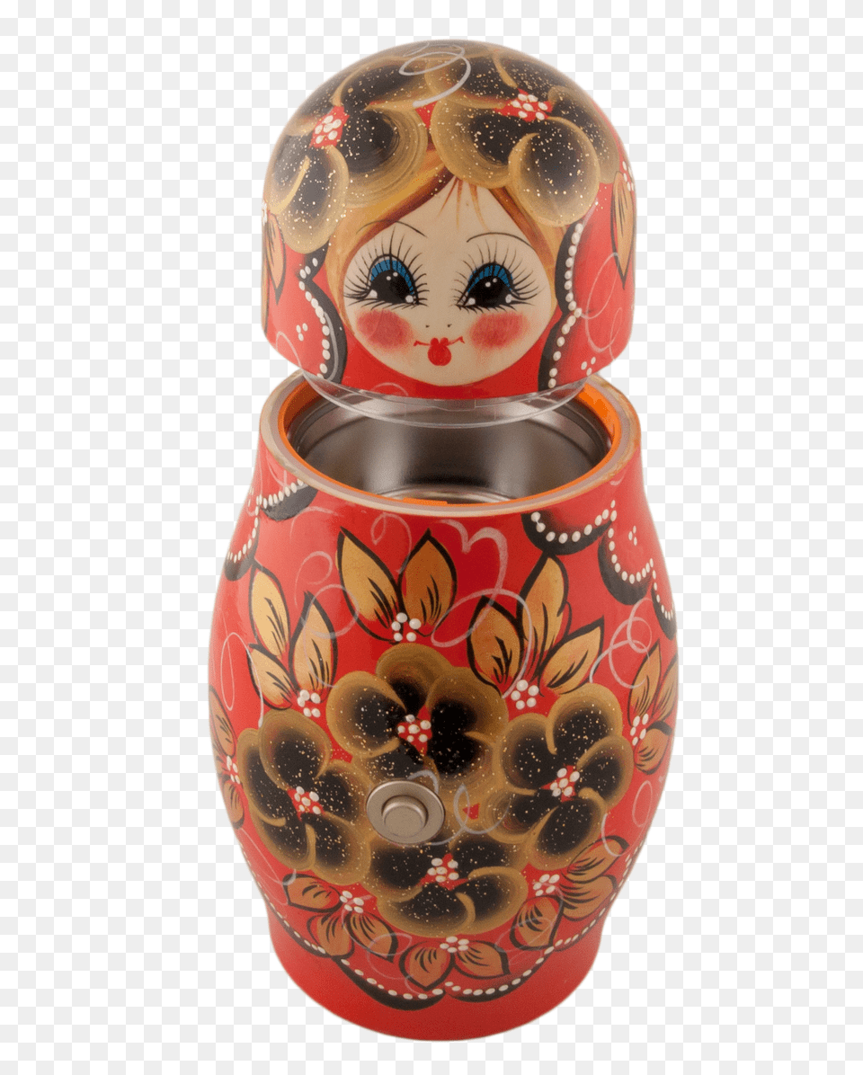 Matryoshka Doll, Jar, Pottery, Urn, Face Png
