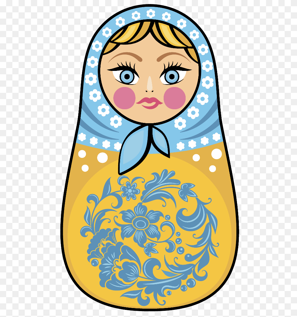 Matryoshka Doll, Baby, Face, Head, Pattern Png Image