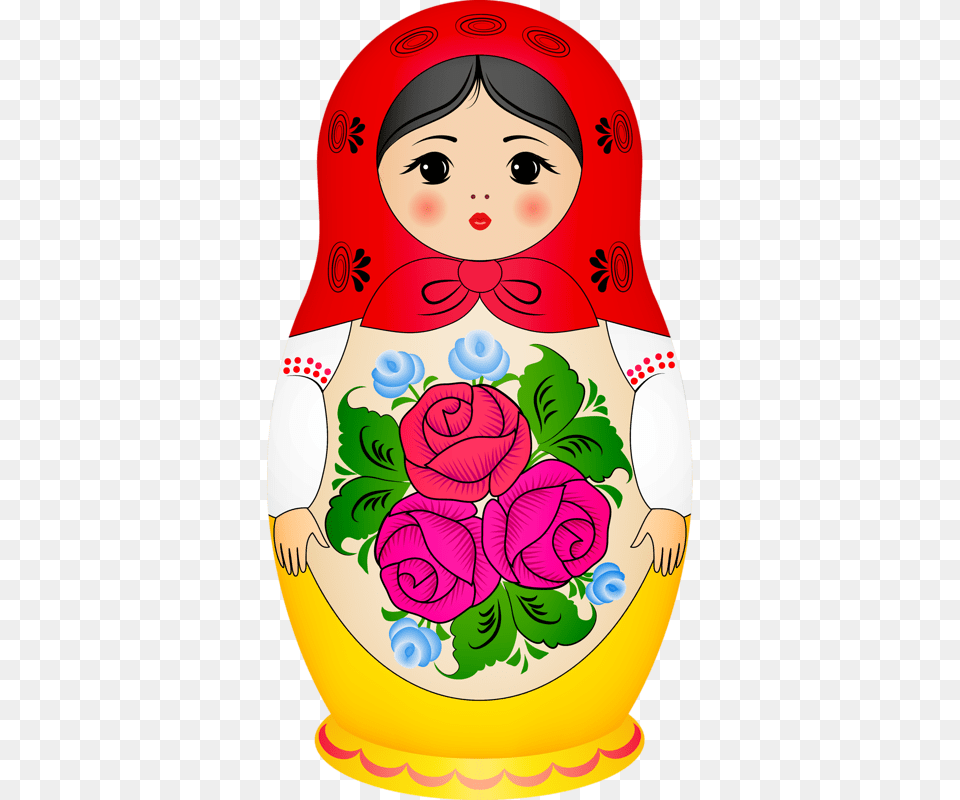 Matryoshka Doll, Jar, Pottery, Face, Head Png Image