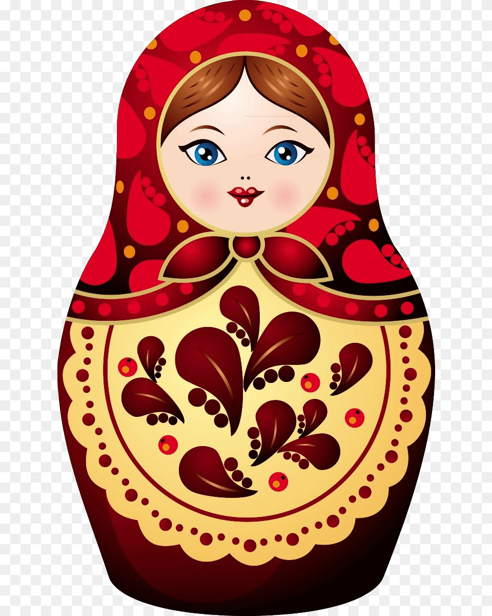 Matryoshka Doll, Face, Head, Pattern, Person Png Image