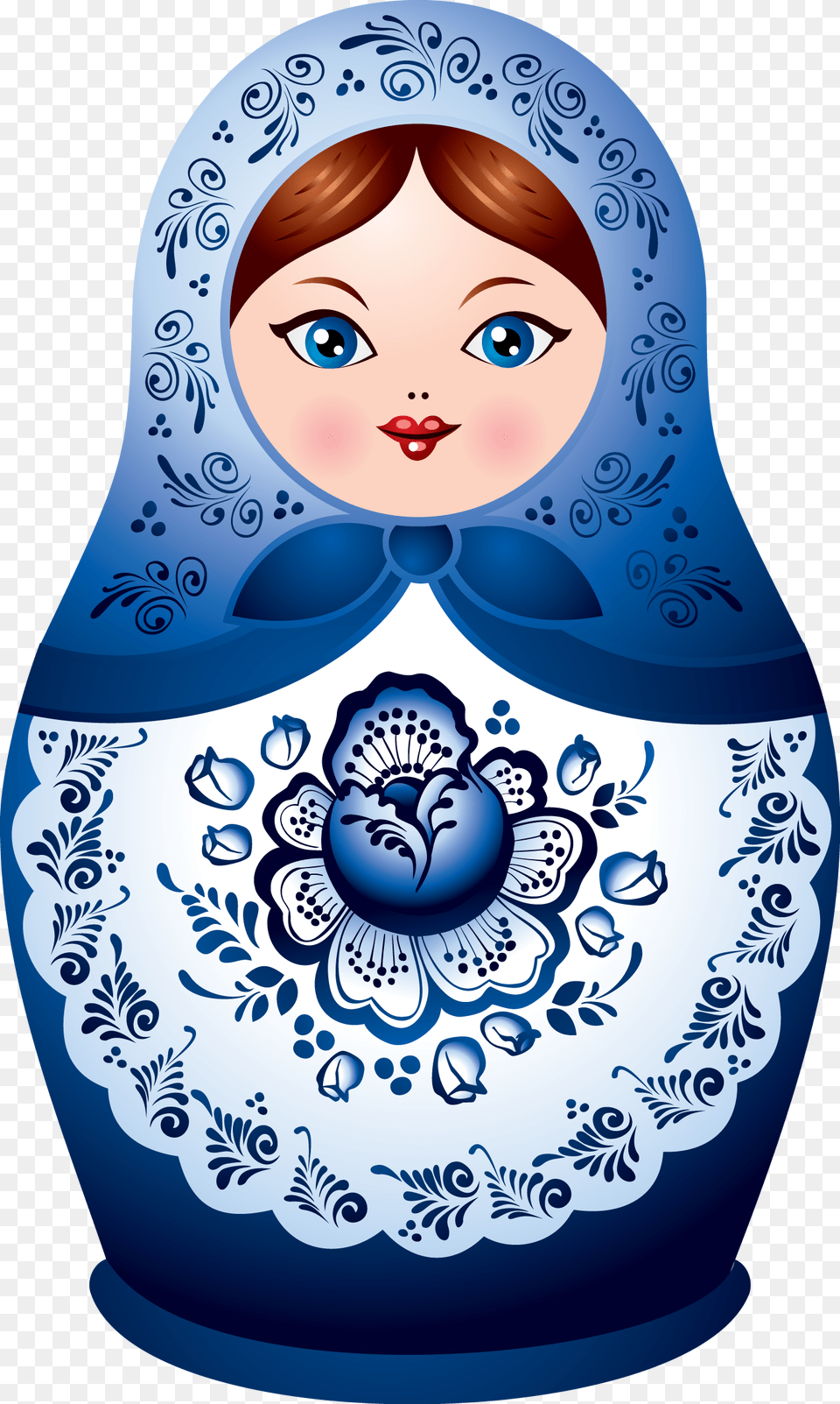 Matryoshka Doll, Face, Head, Person, Baby Png Image