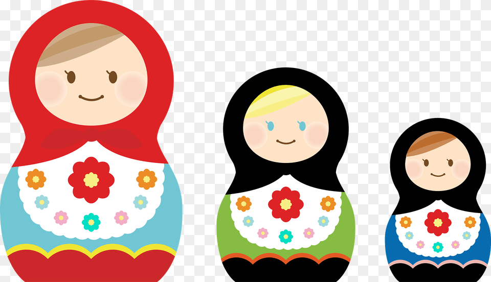 Matryoshka Doll Clipart, People, Person, Face, Head Free Png