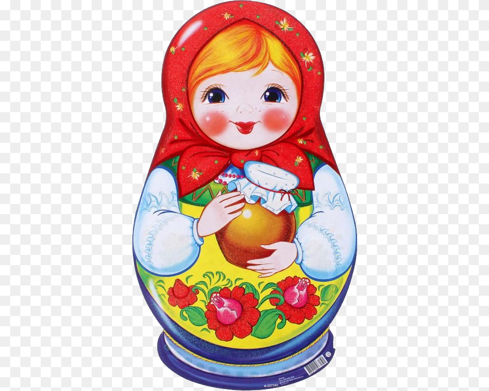 Matryoshka Doll Download Image With Russkaya Narodnaya Igrushka Matreshka, Baby, Indoors, Person, Bathroom Free Png