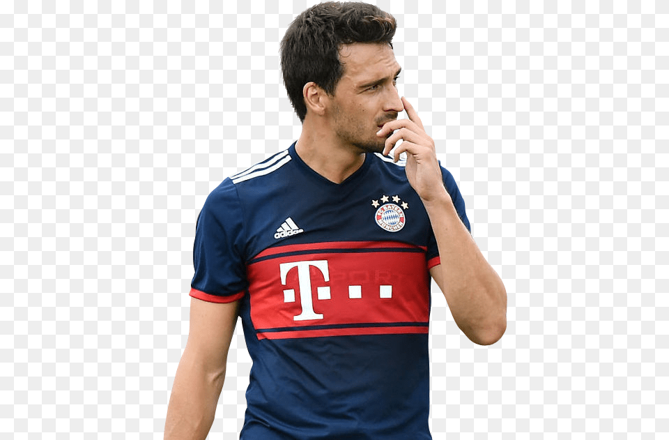 Mats Hummels Bayern 2017 18 Bayern Munich 2019, Clothing, Face, Head, Person Free Transparent Png