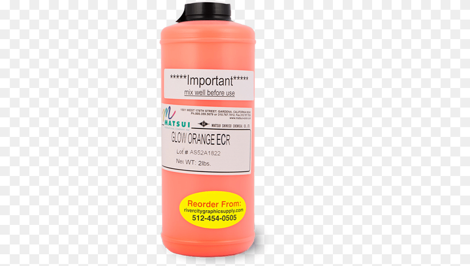 Matsui Glow Orange Ecr Pigment Bottle, Shaker Free Png