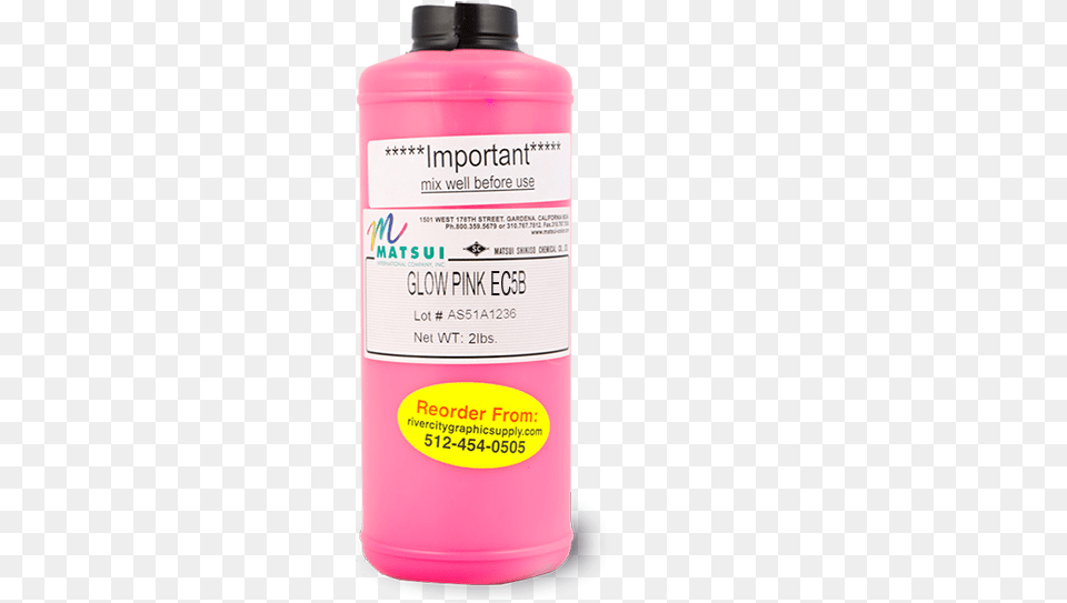Matsui Glow Pink Ec5b Pigment Bottle, Shaker Png