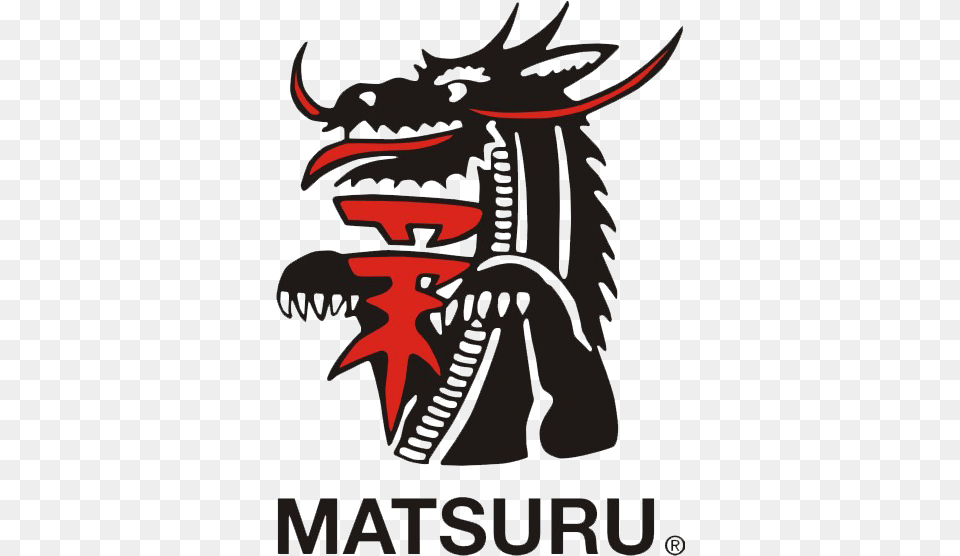 Matsuru Budoband Colored Judo Karate Matsuru Logo, Dragon, Animal, Fish, Sea Life Free Png