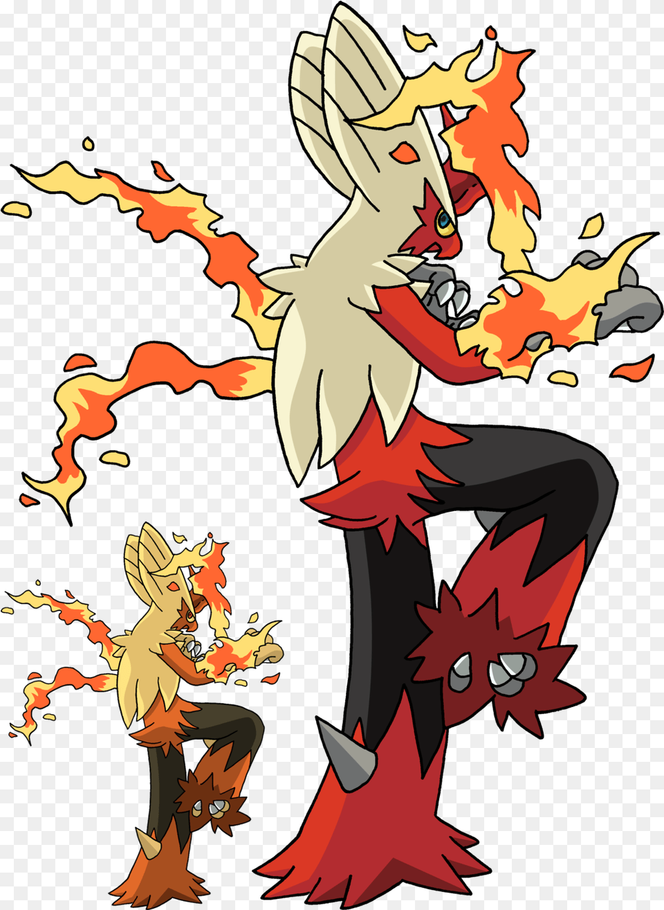 Matsuyama Pokemon Mega Blaziken Poses, Book, Comics, Publication, Person Free Png Download