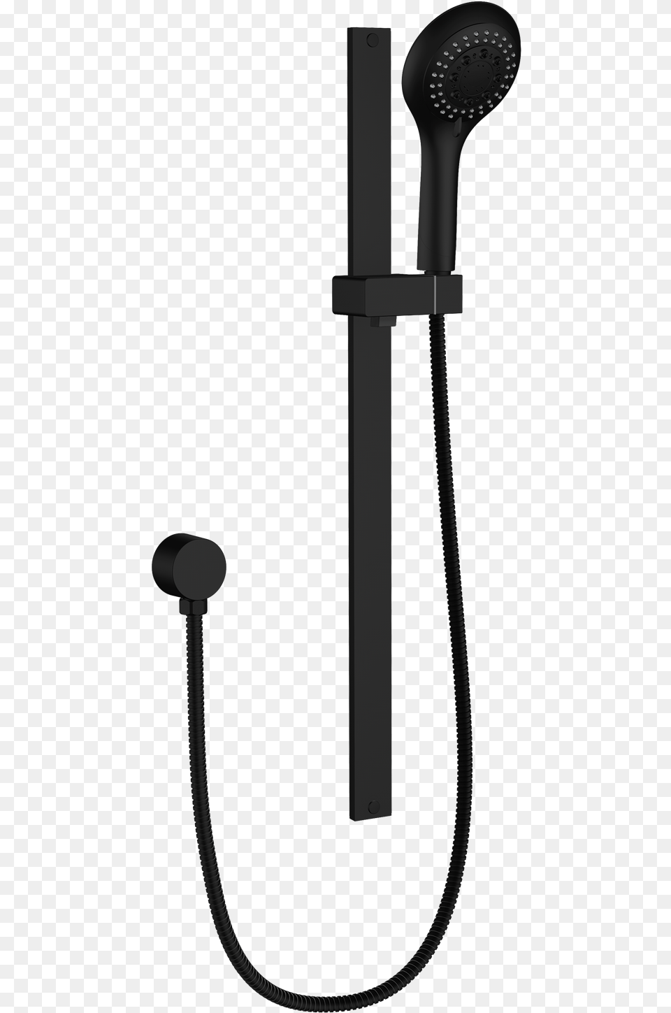 Matt Black Shower Wand, Bathroom, Indoors, Room, Shower Faucet Free Png Download